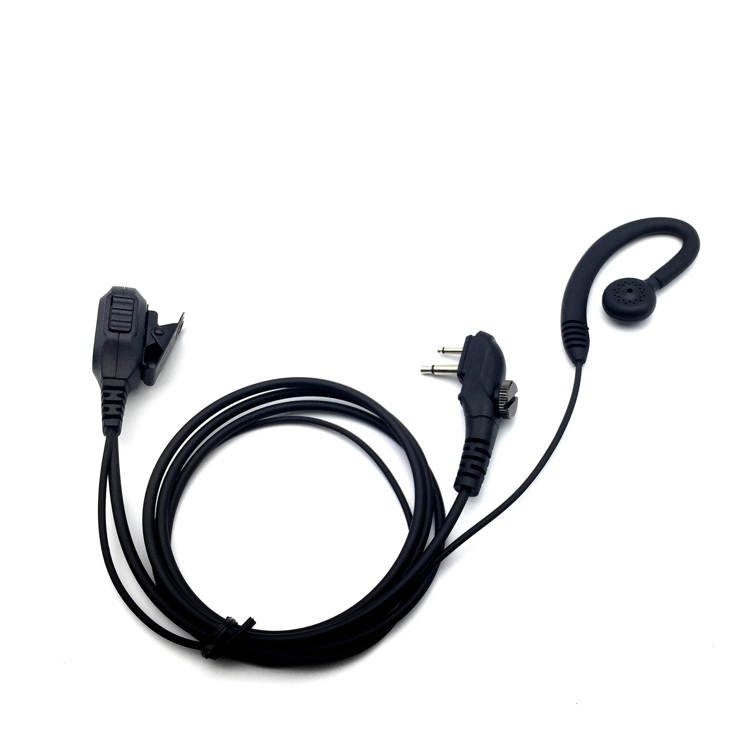 PTT Headset MIC Earpiece for HYT Hytera TC-500 TC-518 TC-580 TC-446S TC-600 TC-610 TC-620 TC-618 TC-700 Walkie Talkie