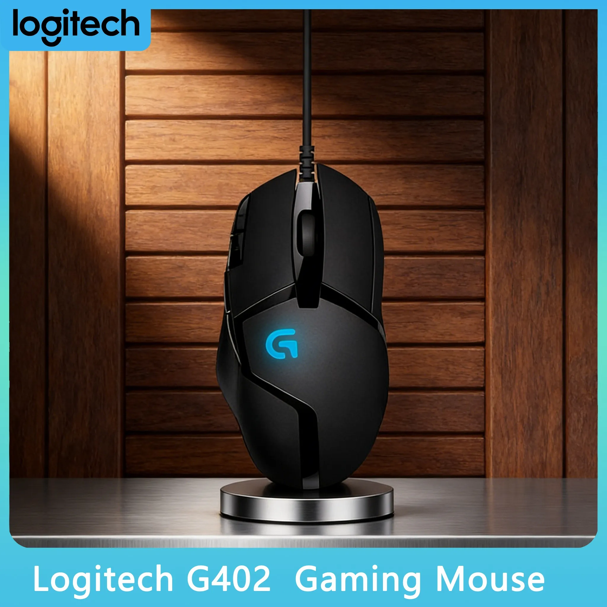 

Игровая мышь G402 Hyperion Fury RGB с программируемыми макросами для LOL и CS:GO