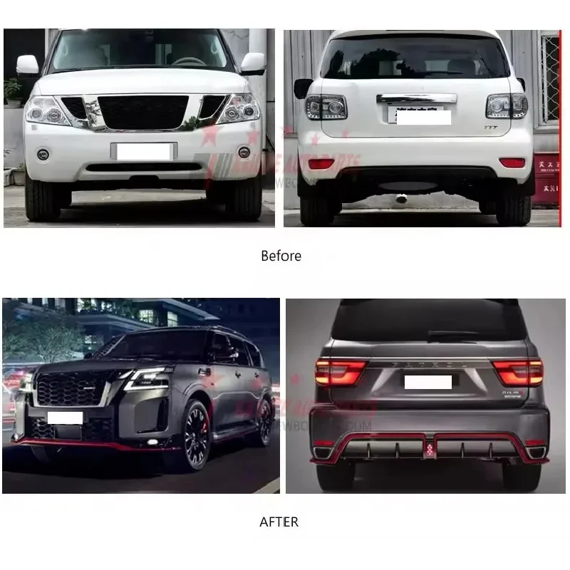 

Top quality Top quality KLT HOT SALE ! Front Rear Bumper Body Kit for 2022 Patrol Y62 Nism Model