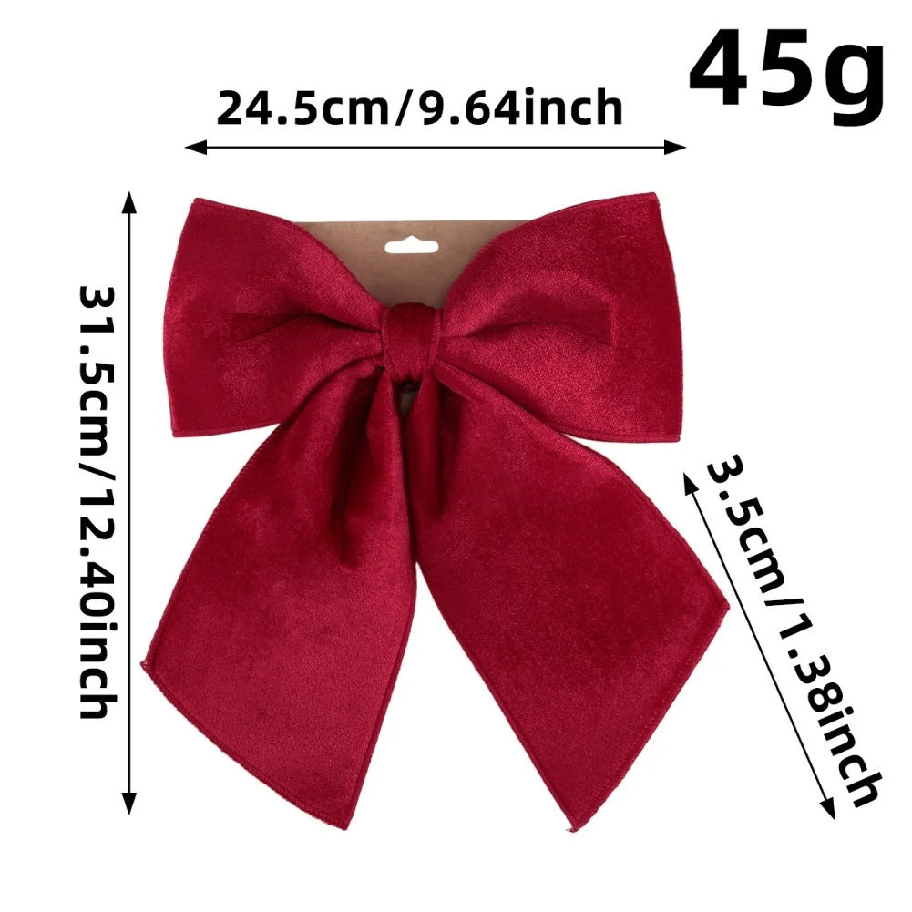 Festive Bowknots Christmas Bows Cheerful Festive Touch Easy To Fluff Green And Gold Options For Christmas Tree
