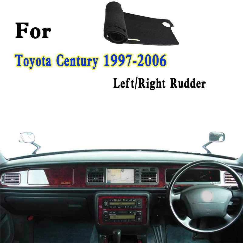 

For 1997-2006 Toyota Century G5 G50 V12 Car-Styling Dashmat Dashboard Cover Instrument Panel Insulation Sunscreen Protective Pad