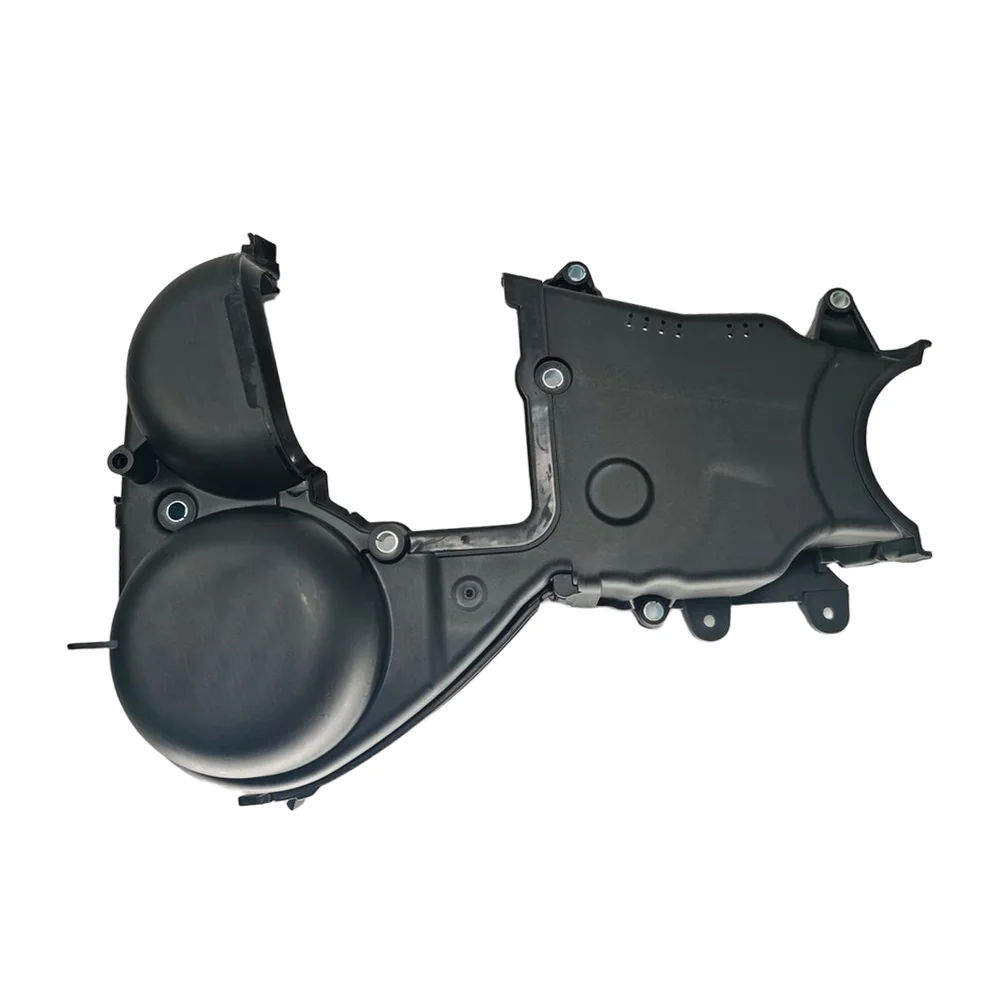 Engine Rebuilding Kit Front Engine Cover Timing Belt Cover Black Finish Cover Anti-Aging Properties Pressure Resistant