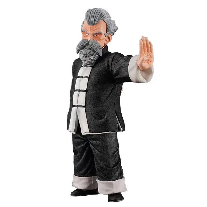 26cm Dragon Ball Master Roshi Anime Action Figure Tai Chi Uniforms Roshi Kame Sennin Model Collectible Ornament Boys Gift