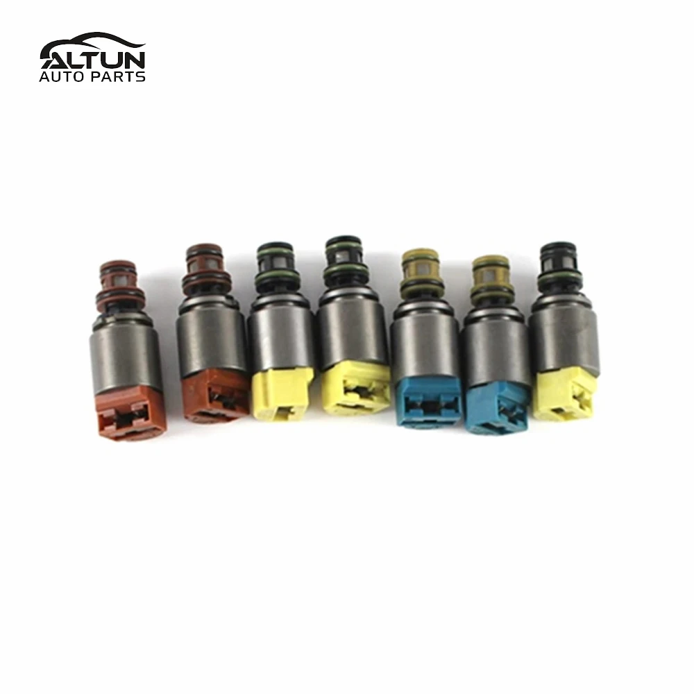 

7PCS 6HP21 6HP28 ZF6HP21 ZF6HP28 Transmission Solenoids Set for Audi A6 A8 Q7 BMW X3 X5 Jaguar Land Rover 6HP34 1068298046