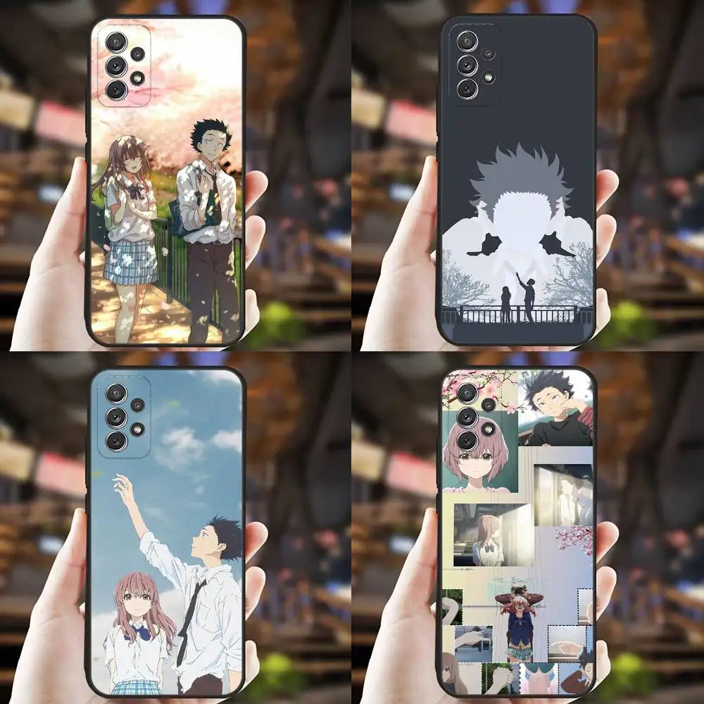 

Anime A S-Silent V-Voice Phone Case For Samsung S25,S24,S21,S22,S23,S30,Ultra,S20,Plus,Fe,Lite,Note,10,9,5G Black Cover