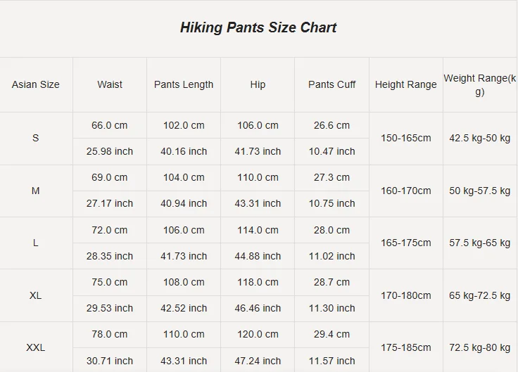 New Spring Autumn Windproof Water-Repellent Wide-Leg Slim Scimitar Pants For Men Women Quick-Drying Workwear Hiking Pants