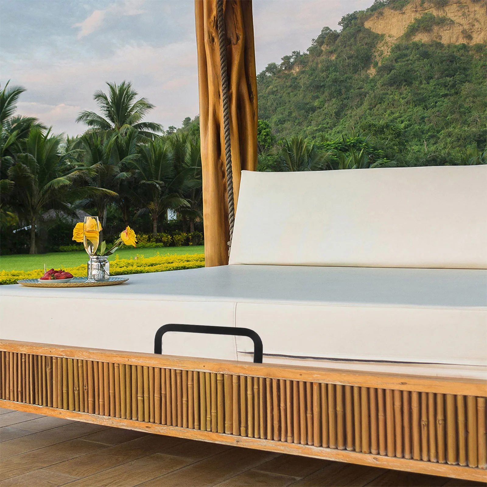 

4pcs Mattress Anti-Slip Stopper Iron Retainer Bar Non-Slip Holder For Bed Frame Stabilizer Baffle Prevent Sliding Bedroom Hotel