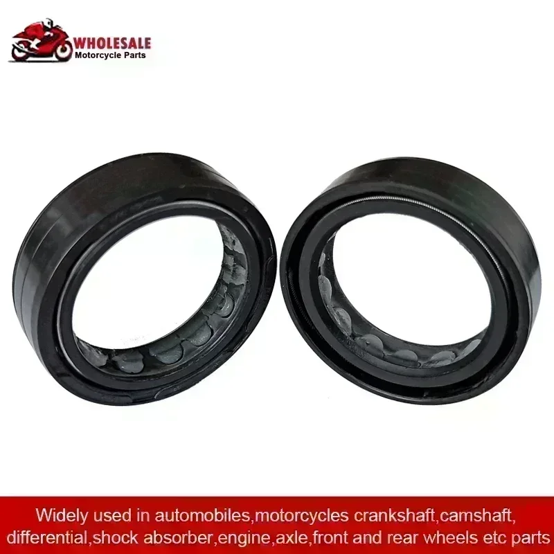 

36x48x11 Front Shock Fork Damper Shaft Oil Seal Retainers 36 48 Dust Cover For YAMAHA XJR750 81-83 XS750 XS750SE 1980 XJR XS 750