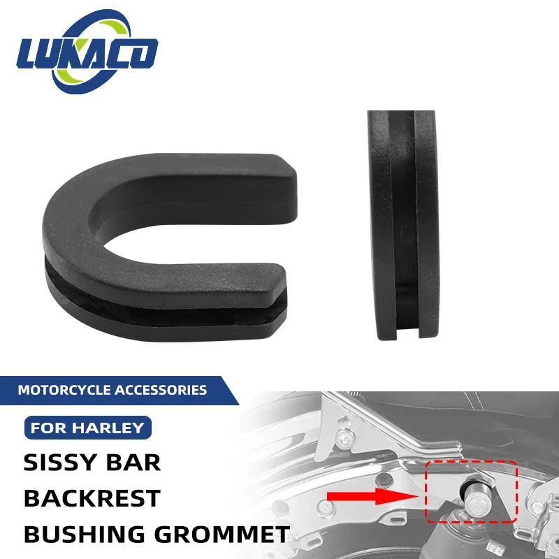 

Detachable Motorcycle Luggage Rack Mounting Rack Sissy Bar Latch Clips Plate Grommets For Harley Touring Softail Dyna Sportster