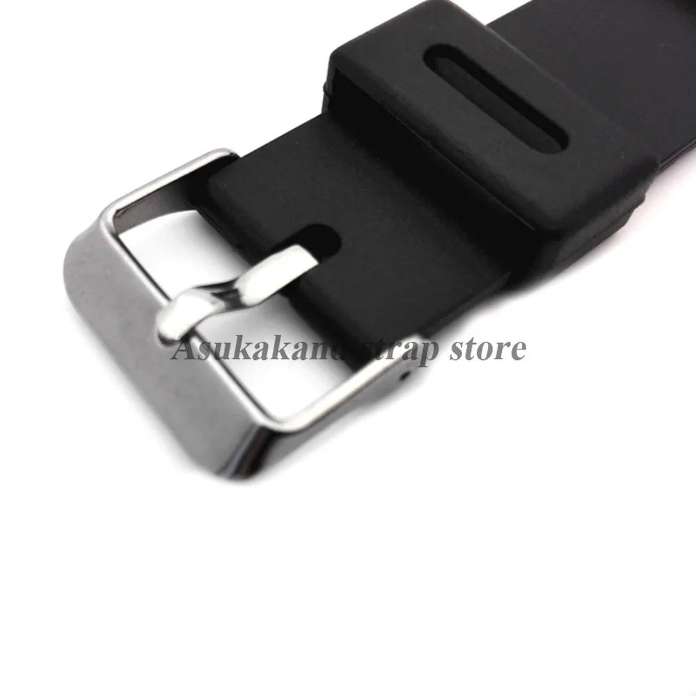 Cinturino in silicone 18mm 20mm 22mm 24mm 26mm 28mm per Casio PU cinturino in resina studenti cinturino elettronico impermeabile universale