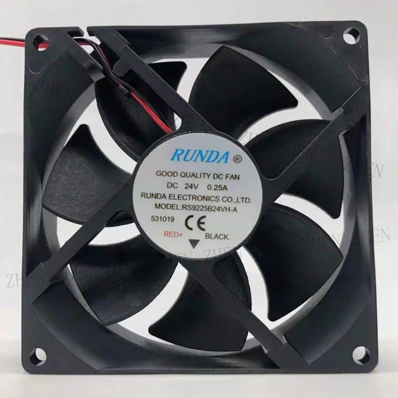 s-新品-runda-rs9225b24vh-a-24v-025a-2-線式インバーター冷却ファン-qw