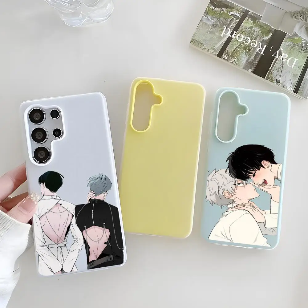 AnimeGameAAlienStage Phone Case Clear TPU Case For Samsung S22-S26, 2-in-1 Detachable Card Holder