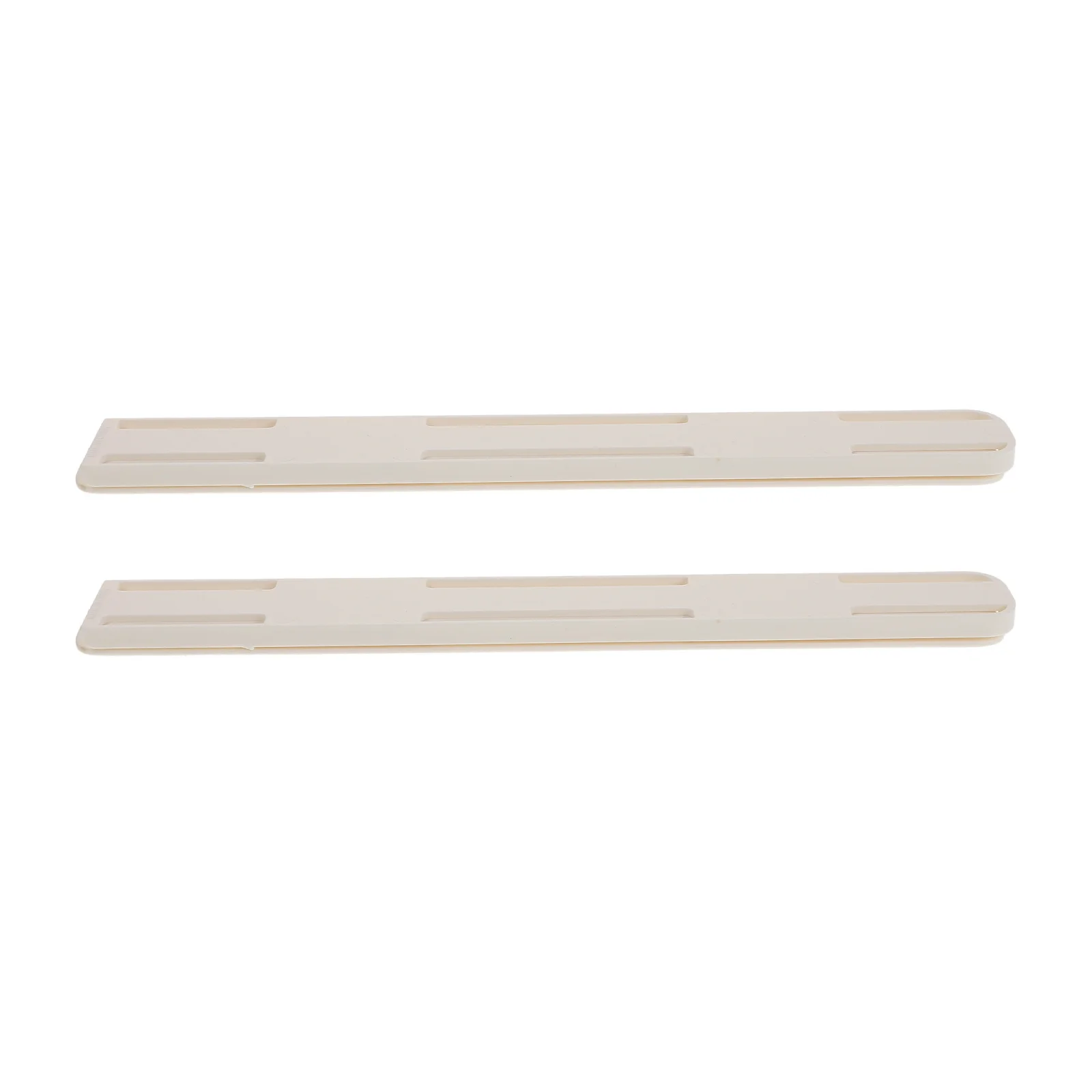1Set Durable Drawer Slide Rail Treated Craftsmanship Quick Assembly Closet Furniture Guide Self-Adhesive Drawer Slide
