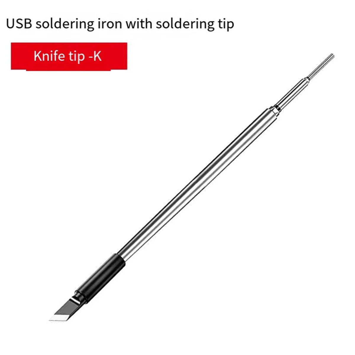 Activity C210 Soldering Iron Tip USB Soldering Iron Tip 5V Battery Soldering Iron Tip Soldering Rework Accessories 3Pcs