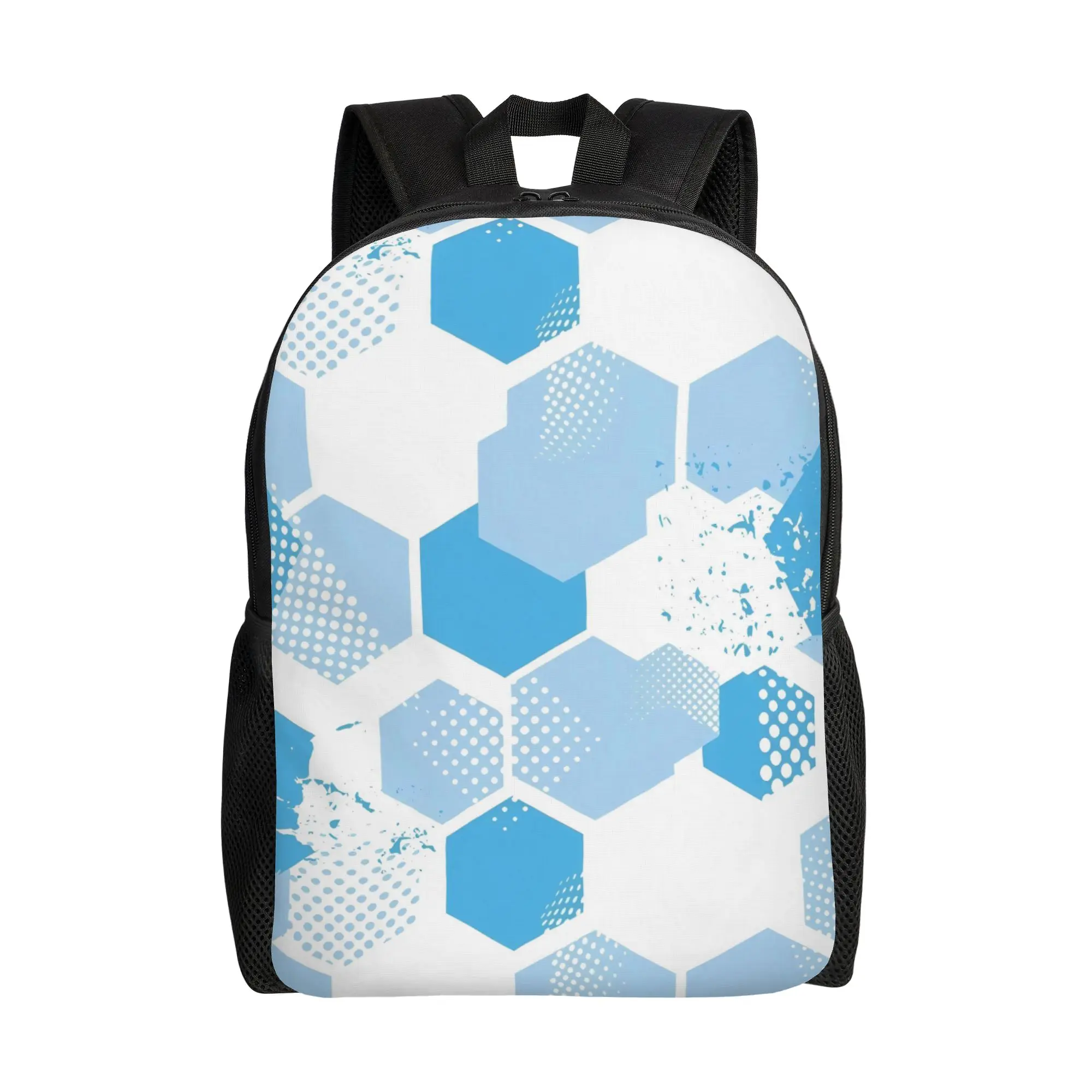 Daypack Back to school season Soccer Football Fan Merch 63  Zipper Closure Backpack