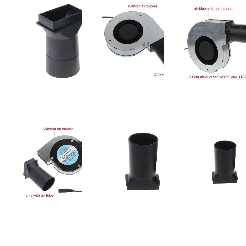 

652f Универсальный пластмассы 38 -миллиметровый воздуховод воздуха для 5 В 12 В 24 В 11028 Центробежный вентилятор центробежный