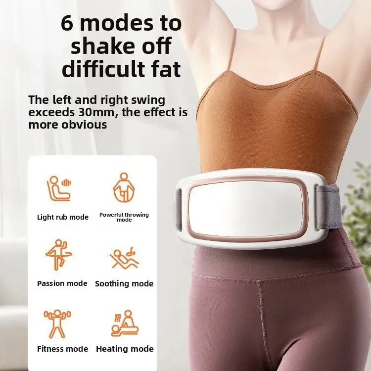 

2025High-frequency Vibration Machine Heated Abdominal Massager Reduces Abdominal Hot Compress and Vibration of Fat Bands