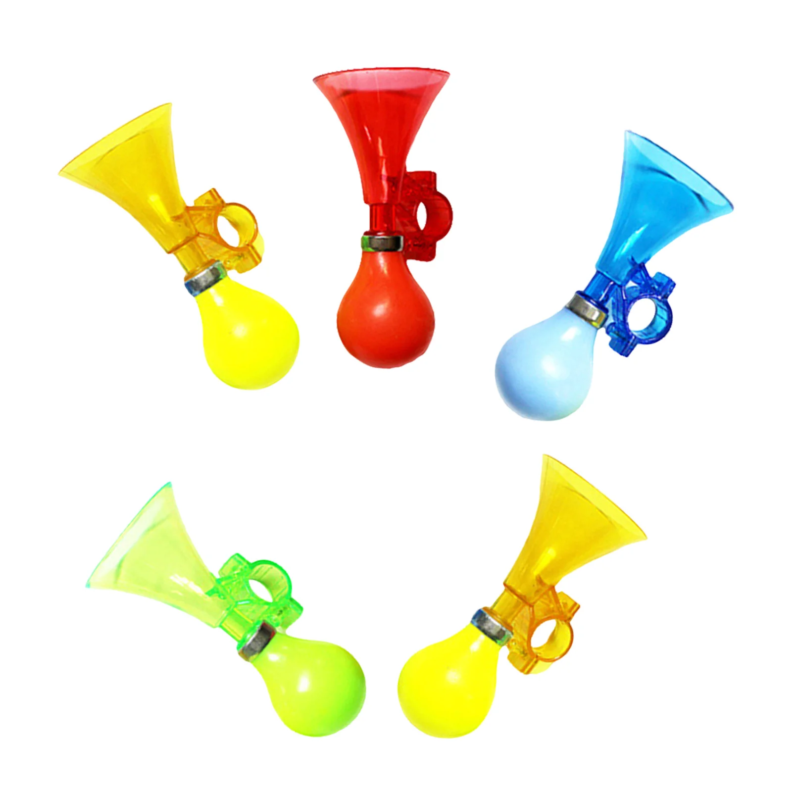 

5 шт. громкий велосипедный рожок, сигнализация на руль, пластиковый воздушный рожок, велосипедный звонок, простая сборка, удаление, безопасный звук для велосипеда, скутера