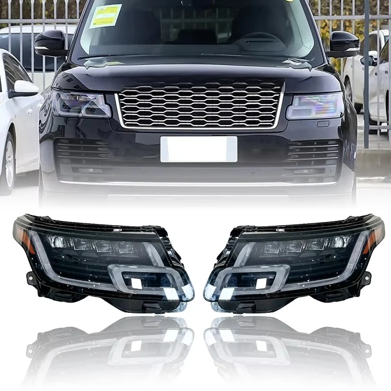 For Range Rover 2018-2022 LED Headlights Upgrade High-Equipped and Mid-Equipped Options Available