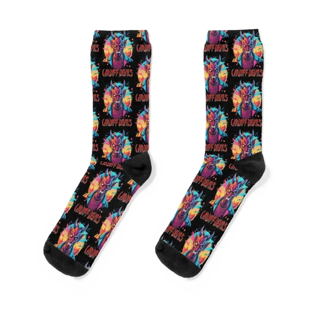 

The Cardiff Ice Hockey Team - Cardiff Ice Hockey League Socks hiking set shoes christmas stocking Socks Woman Men's