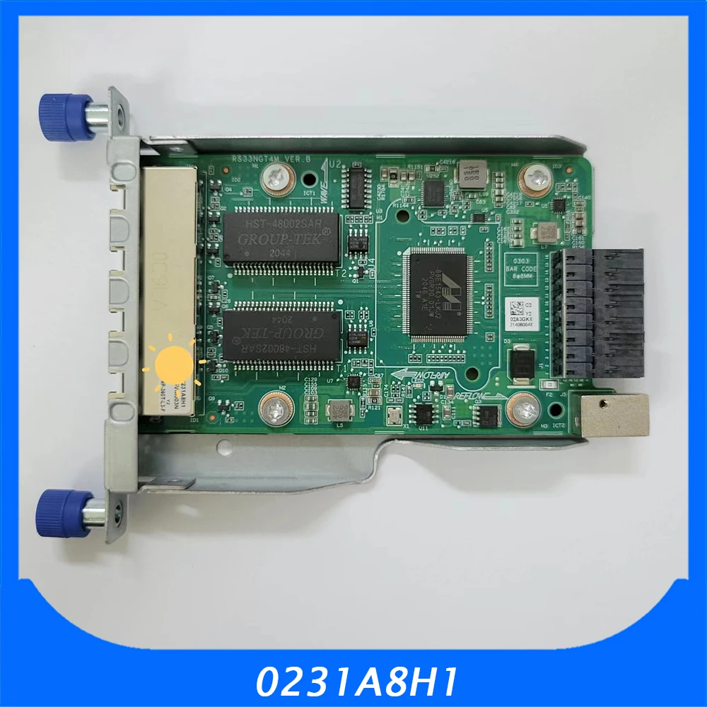 0231A8H1 R4900 Server G3UN-NIC-GE-4P-360T-L3-F Quad Port Kartu Jaringan Gigabit