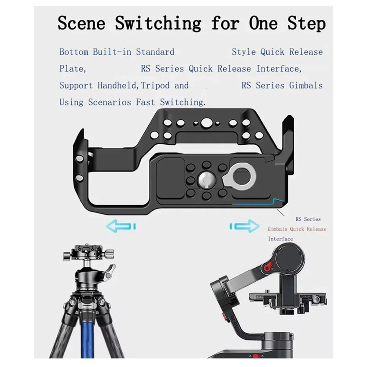 A07I  Cage for A9III/A1 II Camera Cage Micro-Single Photography Full Cage SLR Camera Photography Expansion Frame