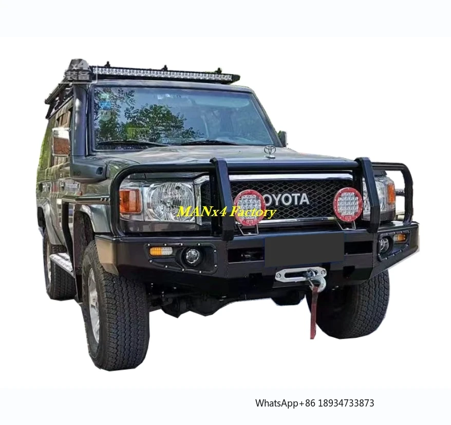 

MANx4 Off-road Bull Bar Наночная панель переднего бампера для LC76 LC78 LC79