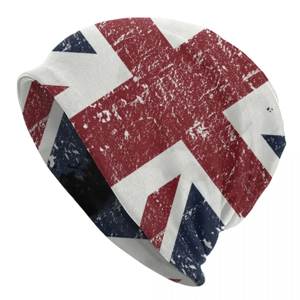 

British Flag Skullies Beanies Caps For Men Outdoor Winter Warm Knit Hat Adult Union Jack UK United Kingdom Bonnet Hats