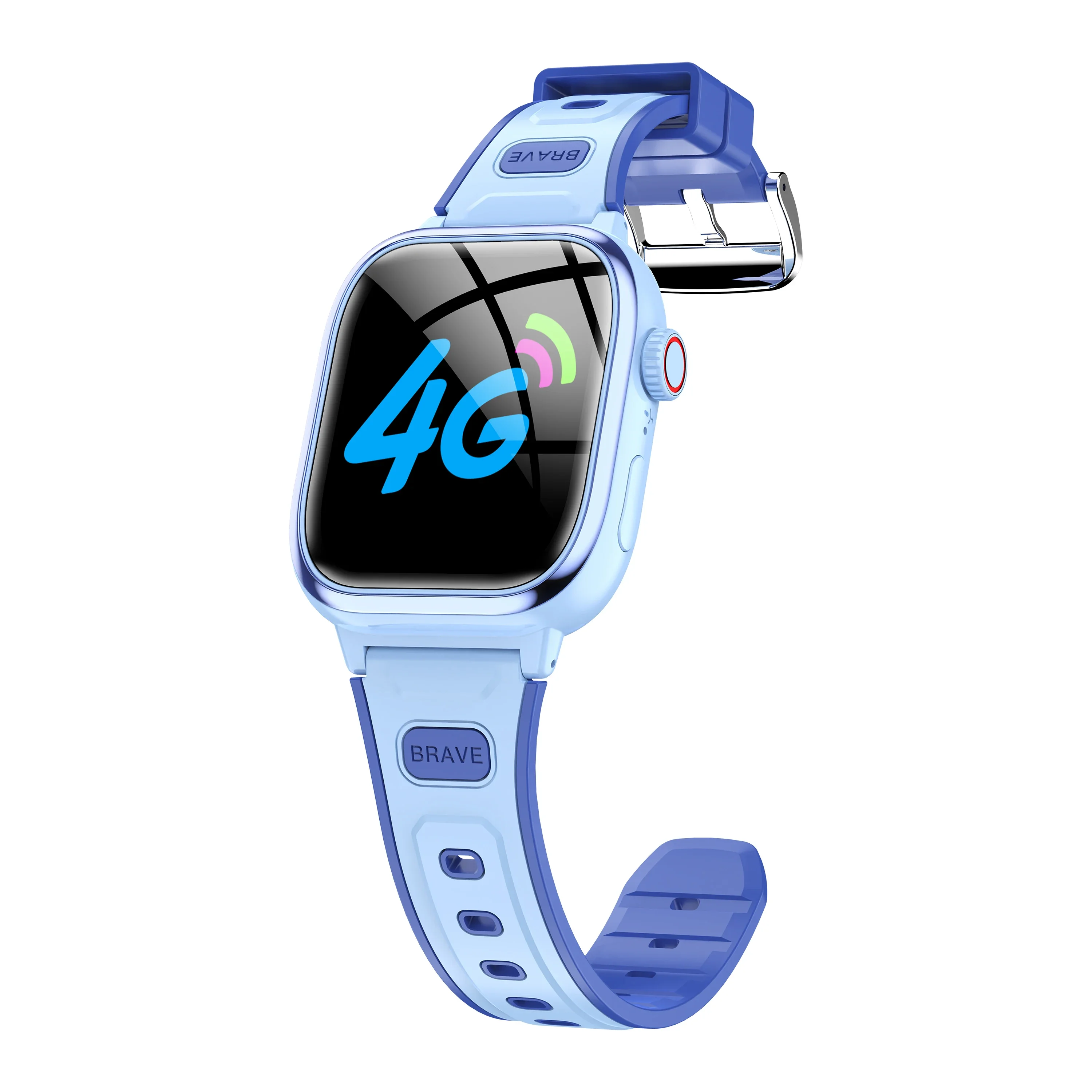 4G Kids Smart Watch with GPS SOS Video Call 108° Rotating HD Camera Monitor Tracker Children Phone Watch view 5