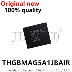 (1-2pcs)100% original New  THGBMAG5A1JBAIR BGA-153 EMMC Chipset