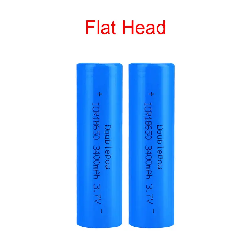 Nieuwe Originele Doublepow 18650 Batterij 3.7V 3400Mah 18650 Lithium Oplaadbare Batterij Voor Zaklamp Etc