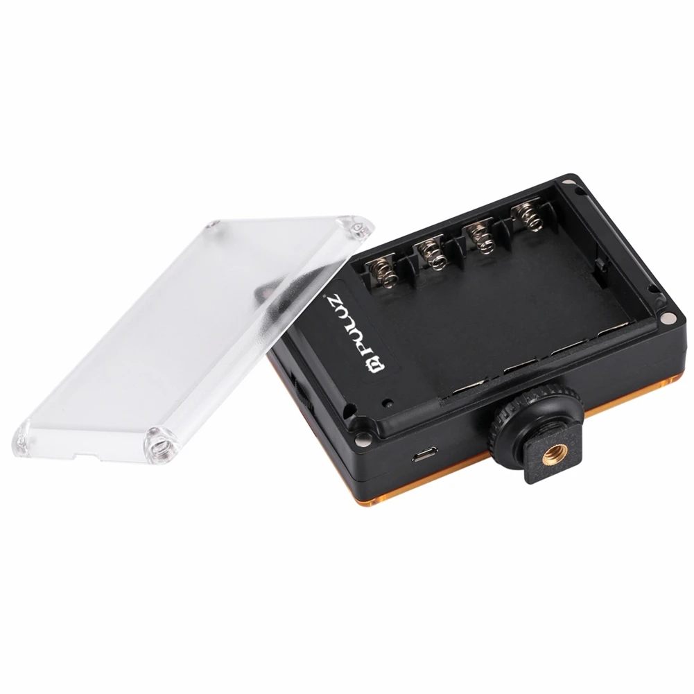 ضوء كاميرا فيديو LED من بولوز 104 ثنائية اللون قابلة للتعديل بدرجة حرارة 3200K 6400K مصباح التصوير DSLR لكاميرا كانون ونيكون