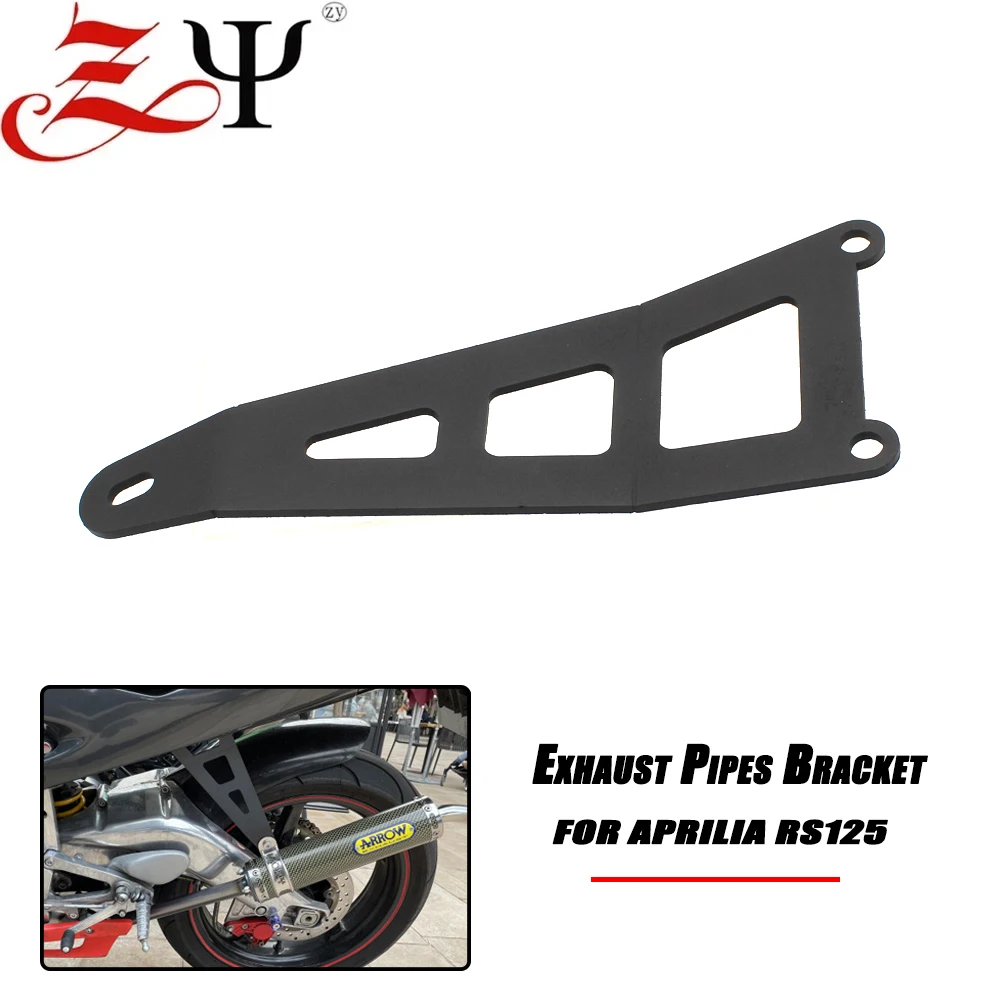 Motorcycle Exhaust Holder Hanger Bracket Muffler Support Fit For Aprilia RS125 RS 125 Accessories