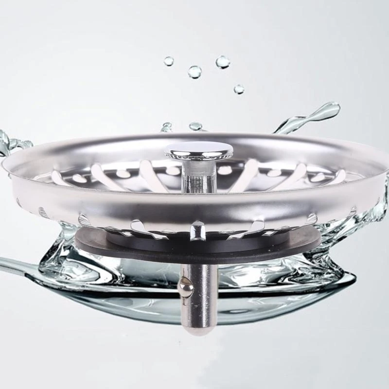  Sink Drain Plug Hair Trap Sink Drain Filter Mesh Flexible Drain Protector