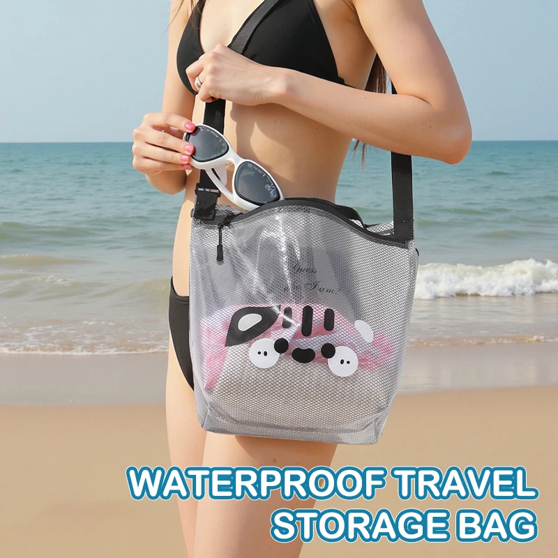 Portable Toiletry Bag For Men And Women, Waterproof Storage Bag For Business Trip, Foldable Cosmetic Bag