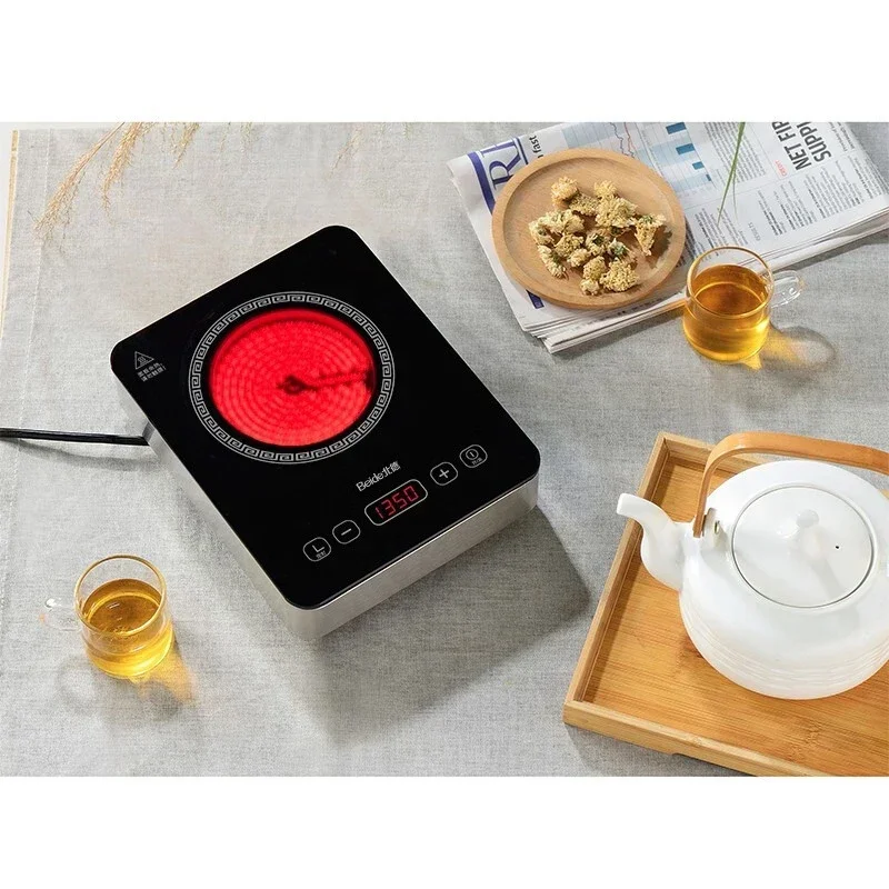 Electric ceramic stove, tea stove, making tea, small household induction cooker, making tea, boiling water, mini silent teapot