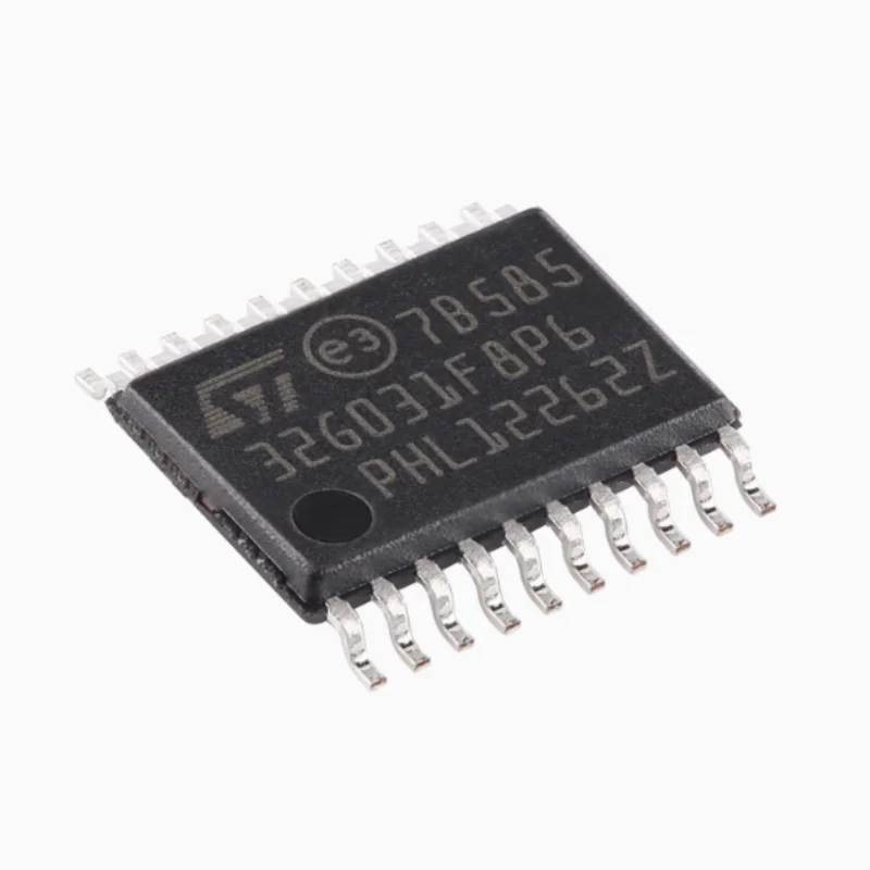 1-5Pcs/lot New Original STM32G031F8P6 STM32G031 STM32 G031F8P6 STM32G TSSOP-20 ARM Cortex-M0+ 32-bit MCU Microcontroller IC Chip