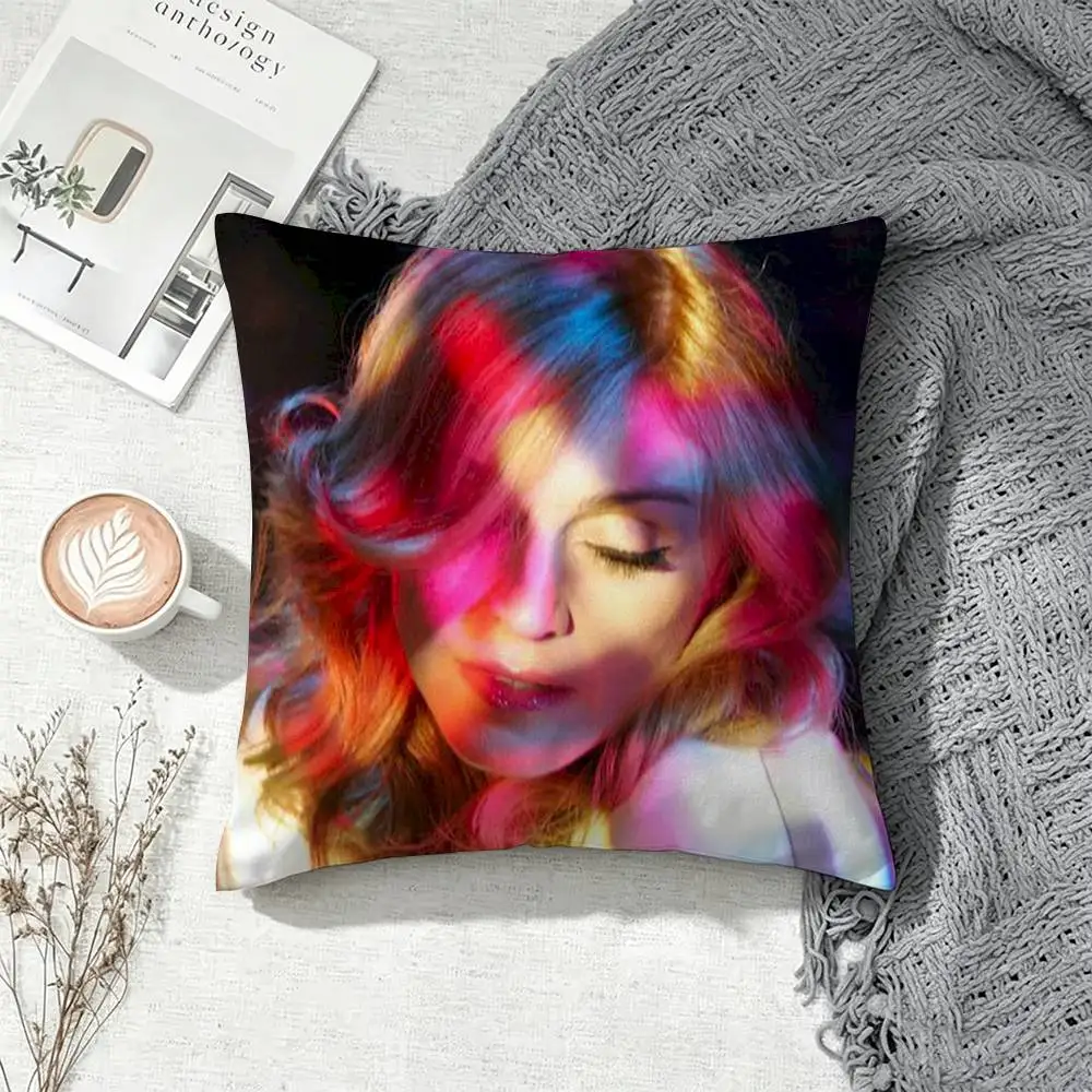 M-Madonna Confessions I Feel So Free  Double-Sided Printed Cushion Cover Bedroom Bedside Sofa Pillow Case
