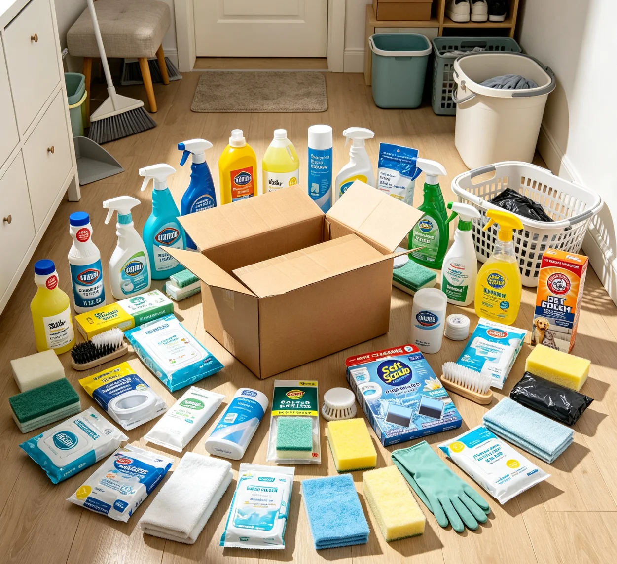 Home Bathroom Essentials - Kotak Kejutan Acak Perlengkapan Kebersihan Berisi