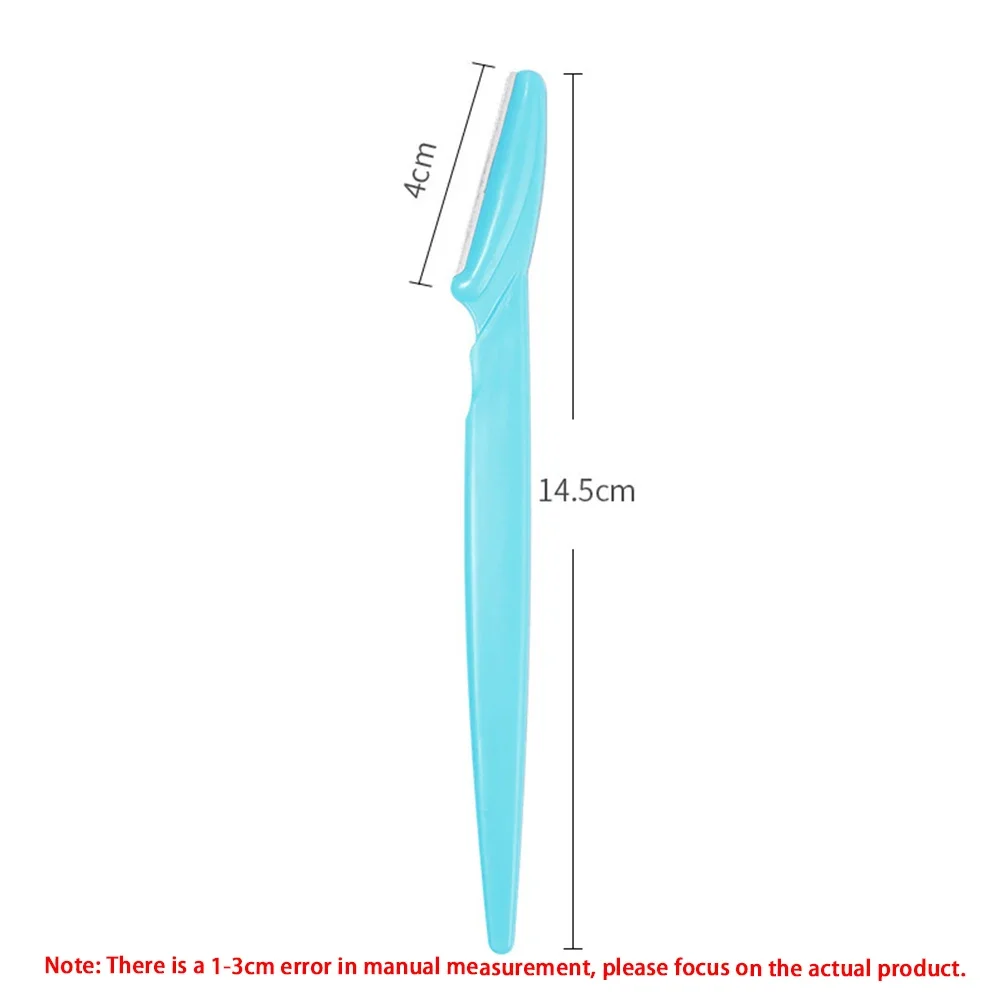 여성 및 남성용 면도기 세트, 다용도 얼굴 면도기, 더마플래닝 도구, 사용하기 쉬운 커터 면도날, 메이크업 도구