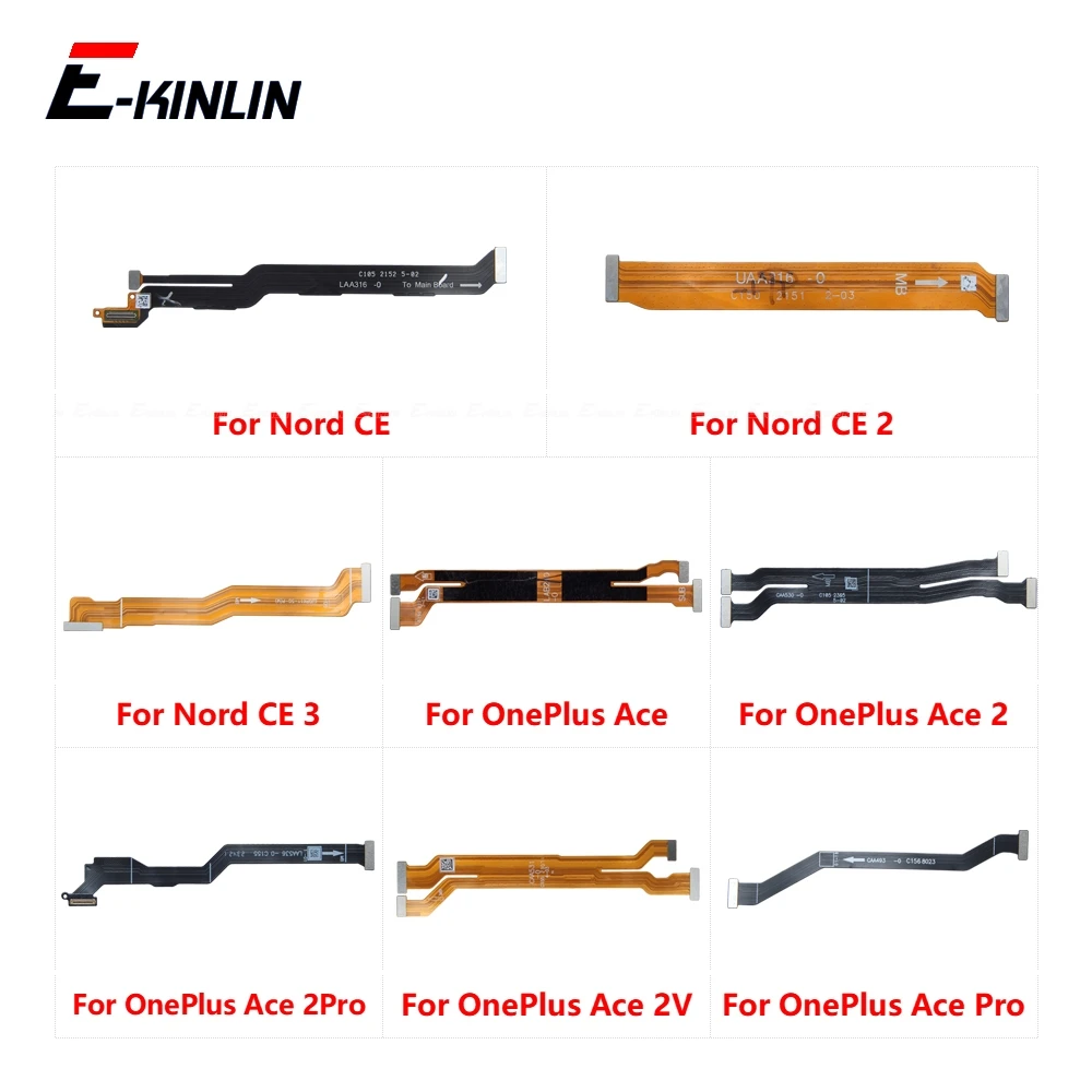 Main Board Motherboard Connect LCD Flex Cable For OnePlus Nord CE 2 3 Lite Ace 2 Pro 2V