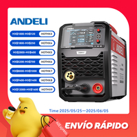ANDELI 200A Semi-automatic Welding Machine MIG/LIFT TIG/MMA/Aluminum Welding/Spool Gun Inverter MIG Welder Gas Gasless Welding