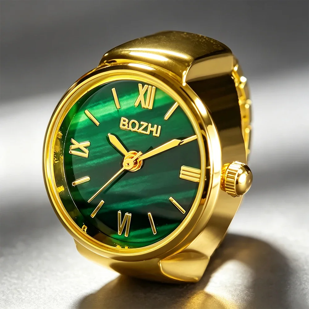 1pc small ring watch, elegant and convenient, versatile and fashionable, no gift box included