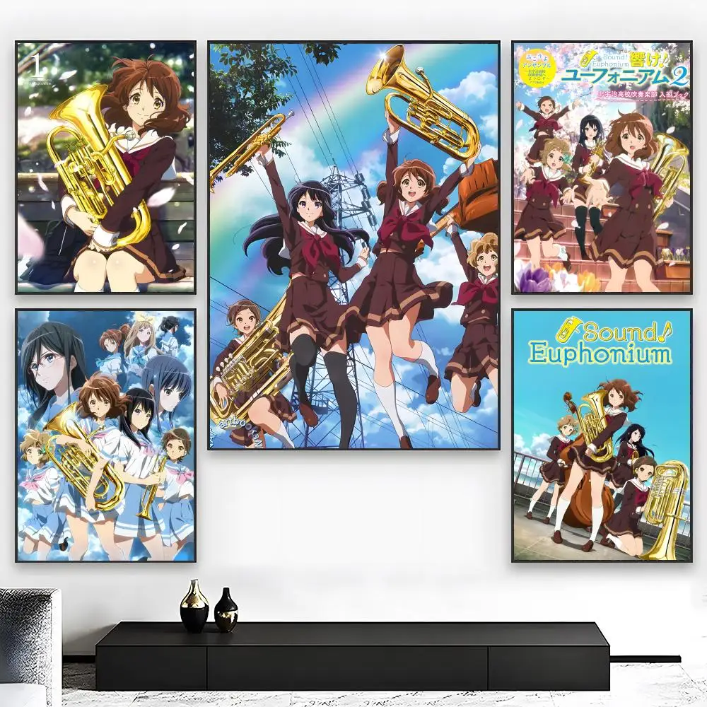 ANIME Art S-Sound Euphonium Poster Wall art print art suitable for living room bedroom bar parlor home decor gift