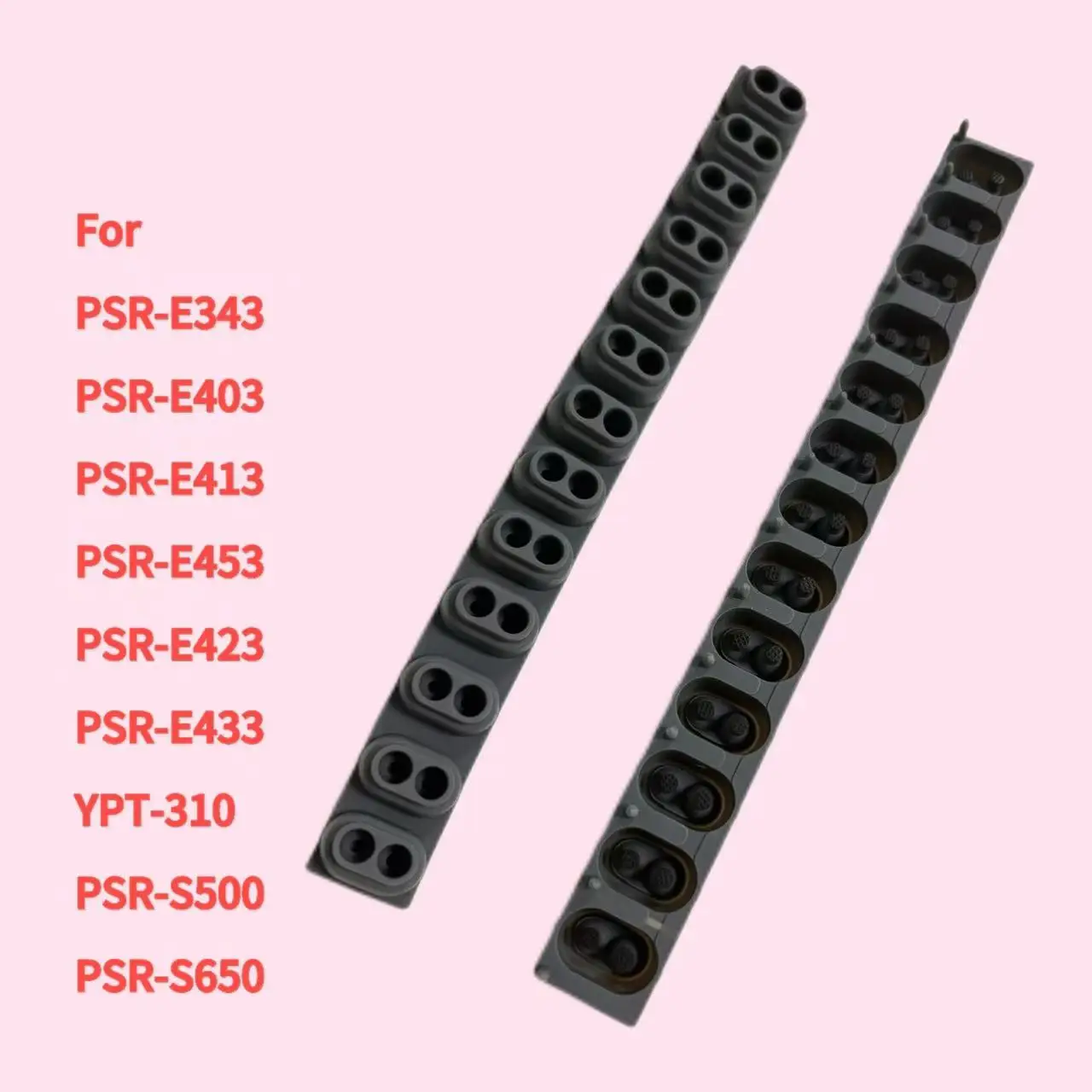 For Yamaha PSR-E343 PSR-E403 PSR-E413 PSR-E453 PSR-E423 PSR-E433 YPT-310 PSR-S500 PSR-S650 Conductive Rubber