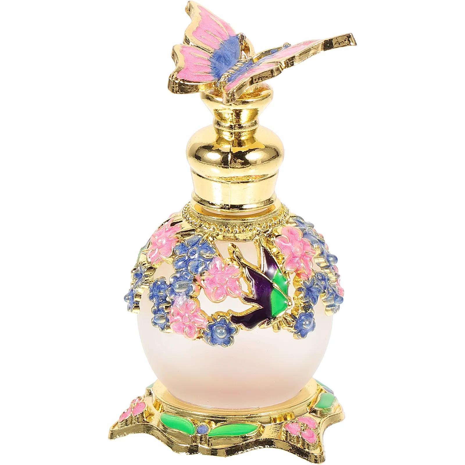 

Decorative Bottle Empty Glass Perfume Bottles Fragrance Glasses Refillable Oil for Liquid