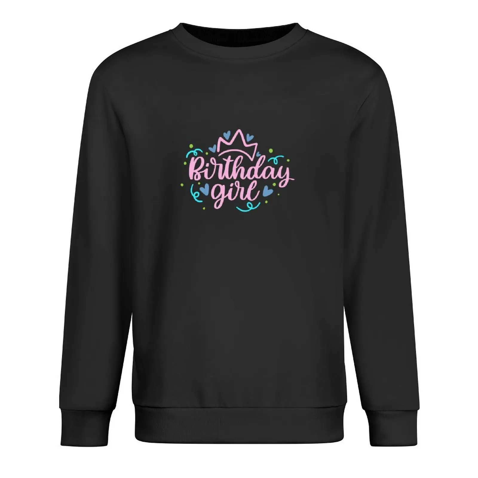 

Birthday girl Pullover mens clothing korean style clothes men's sweat-shirt men wear pullover