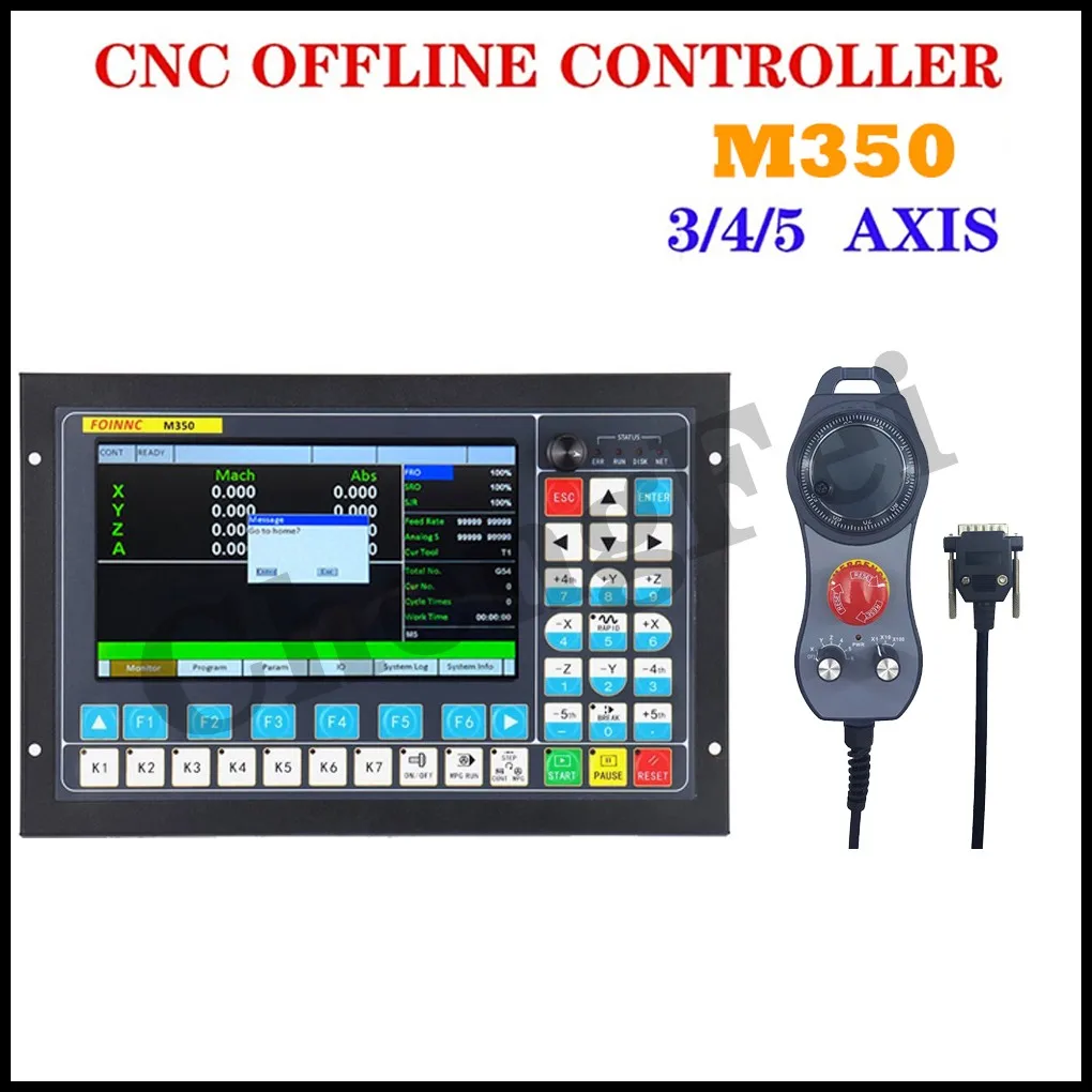 

NEW M350 DDCS-EXPERT 3/4/5 Axis CNC Standalone Offline Controller Support Close-loop Stepper/ATC Controller Replace DDCSV3.1 MPG