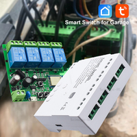 1 2 4 Channel WIFI Smart Switch Relay Module for Garage Gate Door Tuya Smartlife Remote Control RF433 Transmitter Receiver Alexa