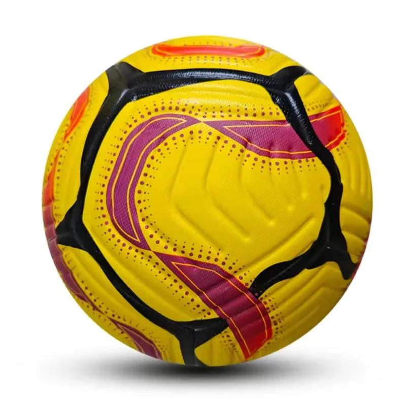 

2220 Футбольный профессиональный размер 5, кожаный футбольный мяч из искусственного материала, спортивная лига, соревнования на открытом воздухе, футбольный тренировочный мяч